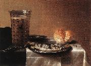 CLAESZ, Pieter Still-life with Herring fg oil